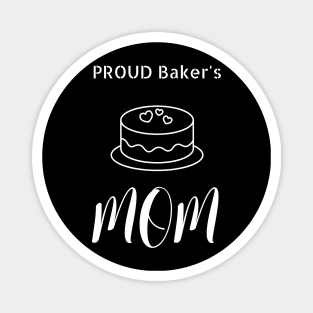 Proud Baker's Mom Magnet